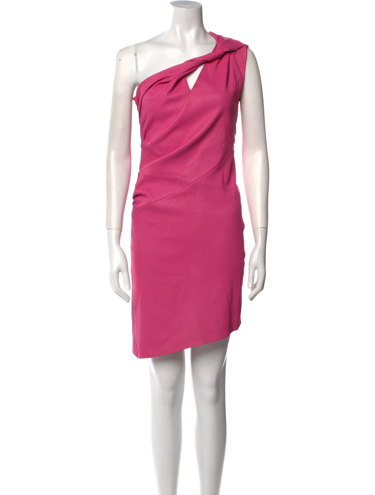 Givenchy Leather Knee-Length Dress