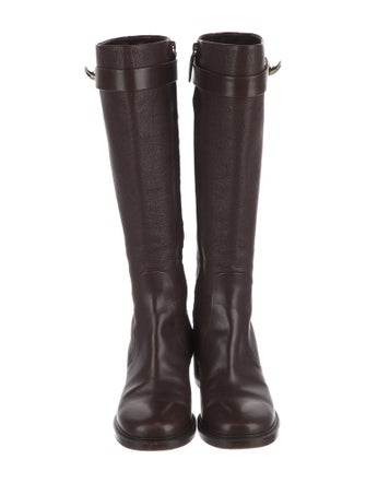 Givenchy Leather Riding Boots