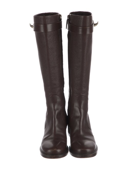 Givenchy Leather Riding Boots