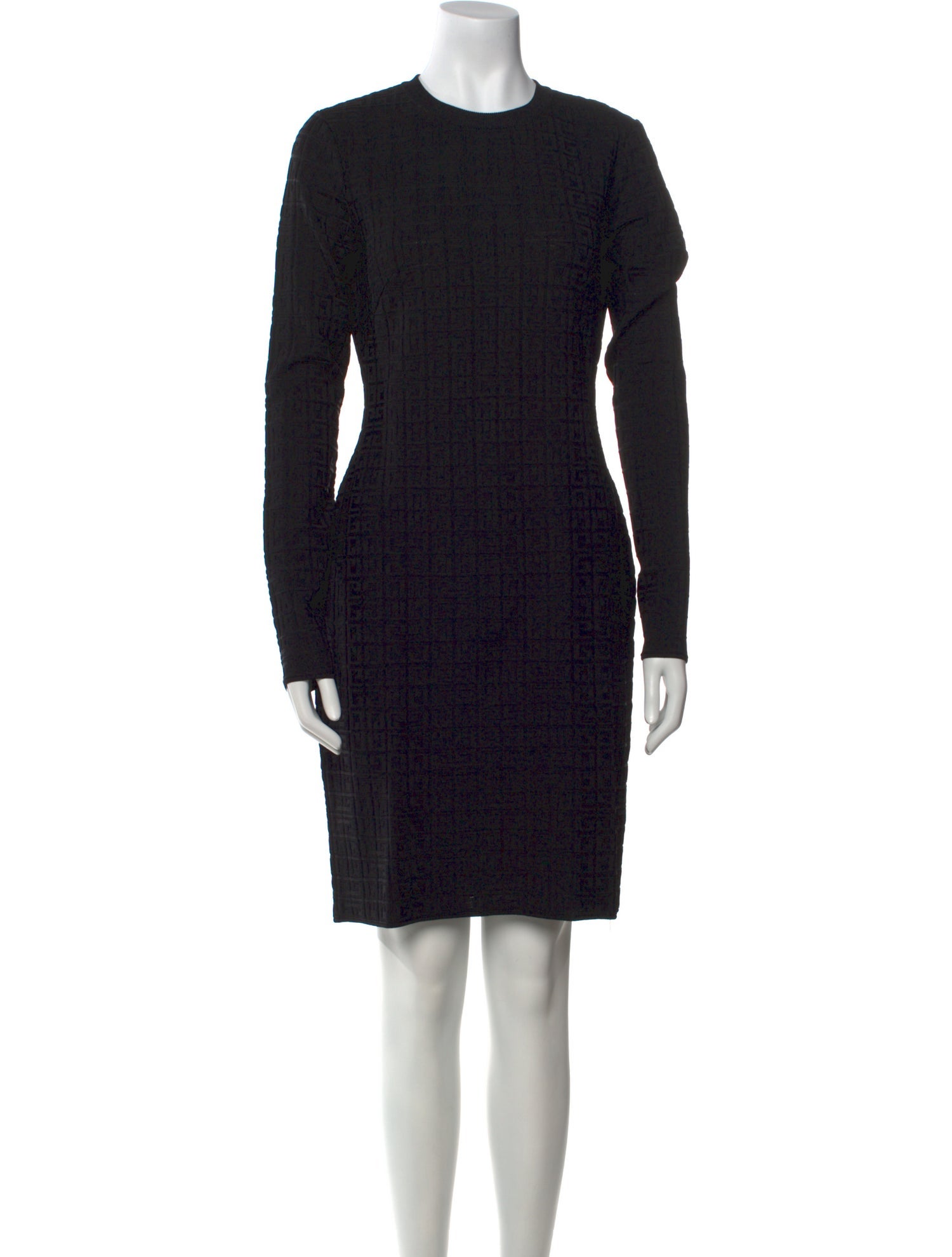 Givenchy Crew Neck Knee-Length Dress