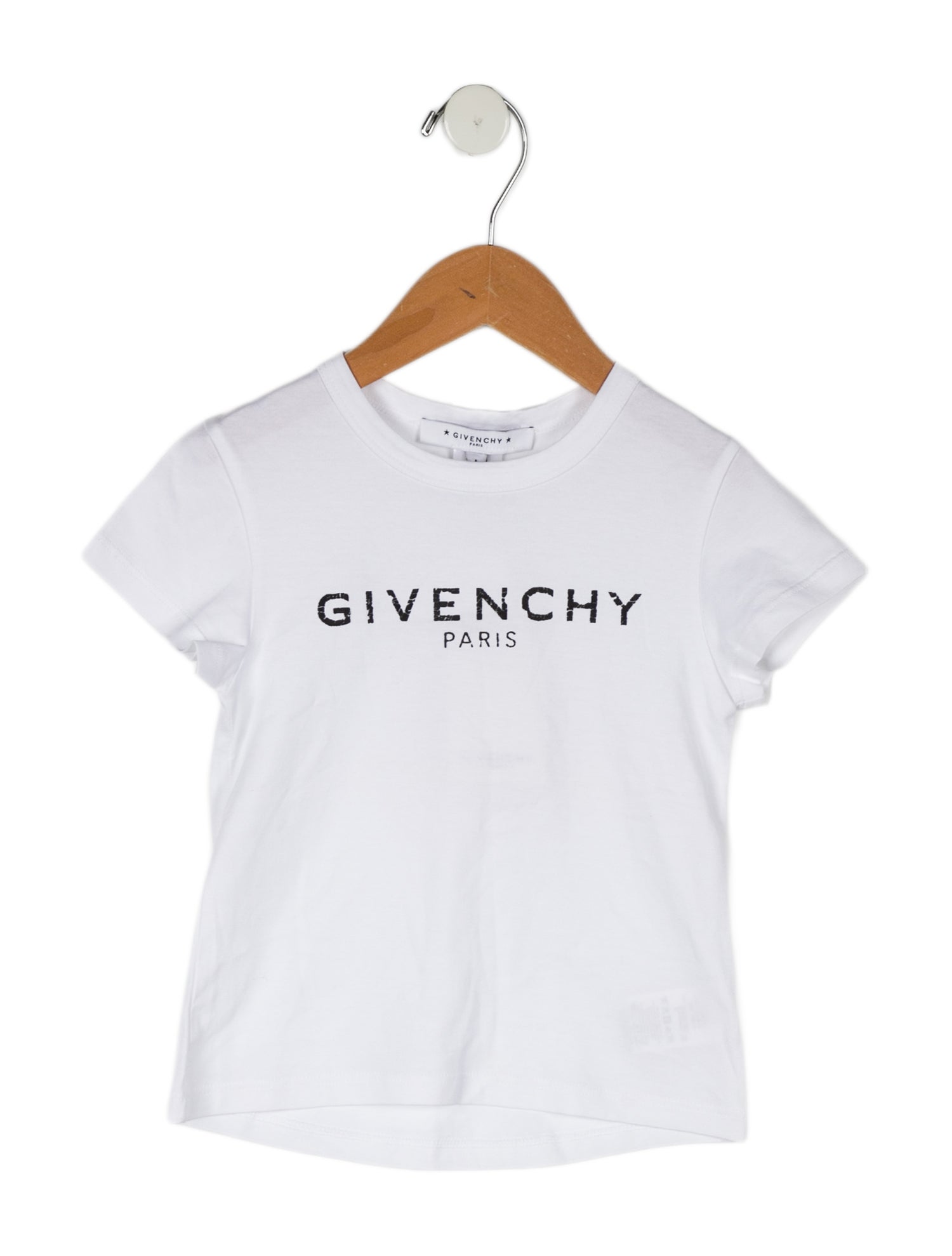 Givenchy Toddler Girls' Logo Graphic Short Sleeve Top