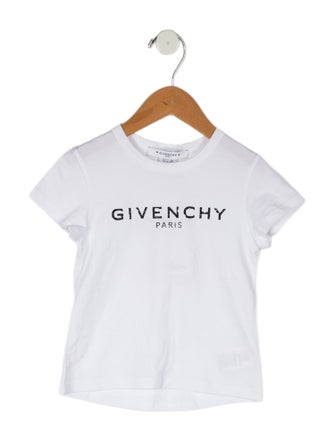 Givenchy Toddler Girls' Logo Graphic Short Sleeve Top
