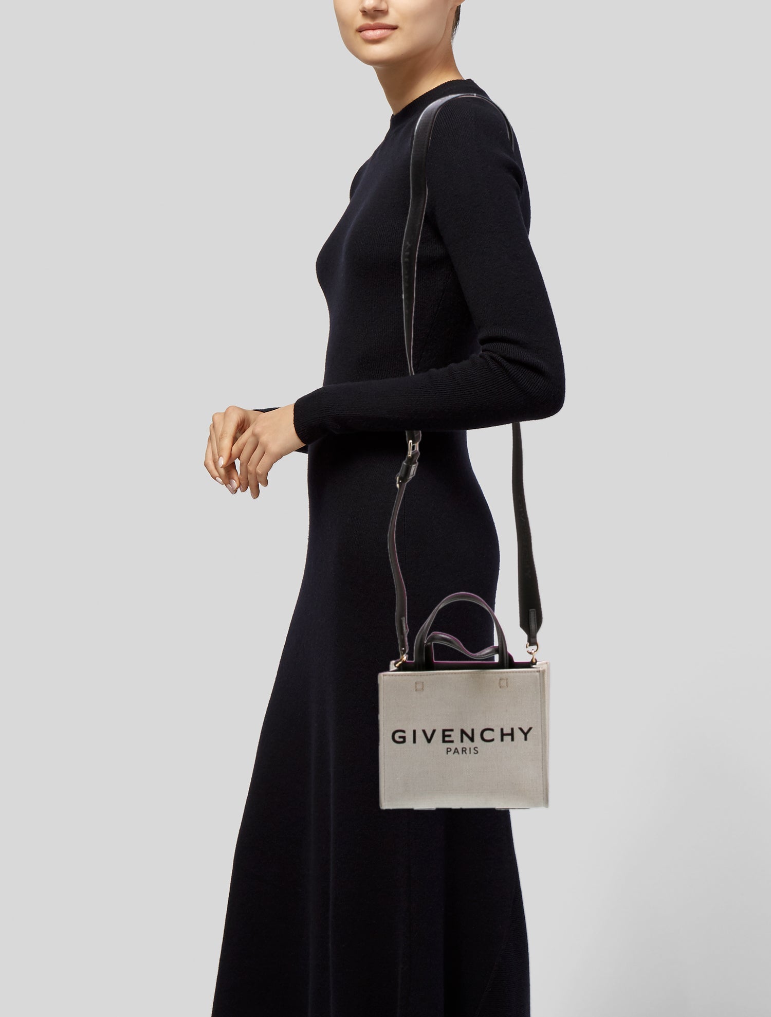 Givenchy Canvas Top Handle Bag