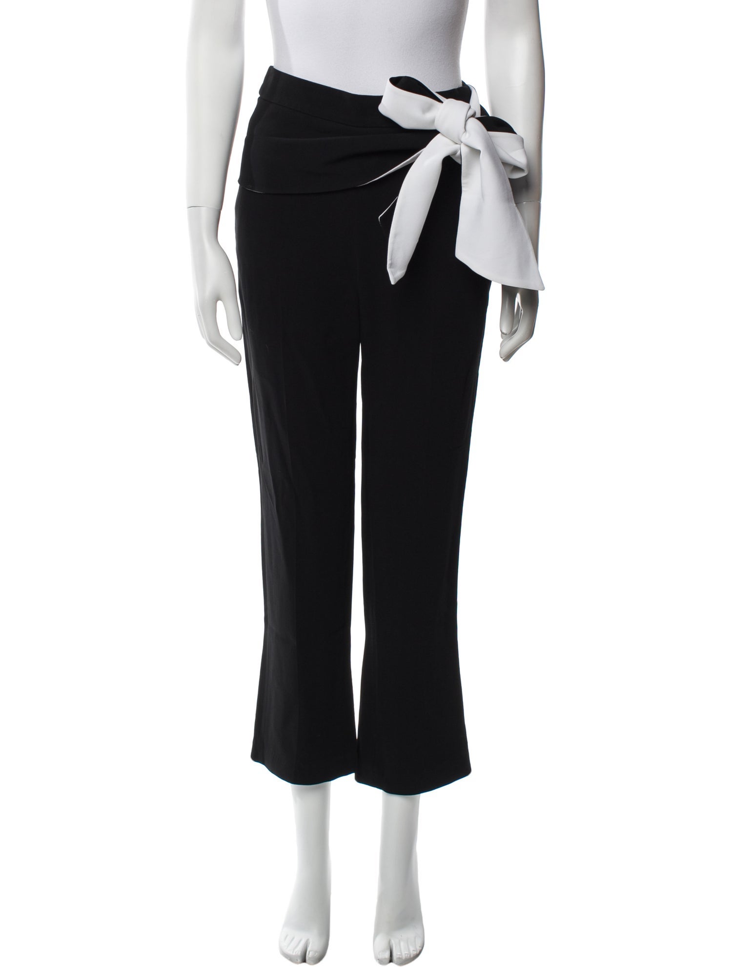 Givenchy Colorblock Pattern Straight Leg Pants