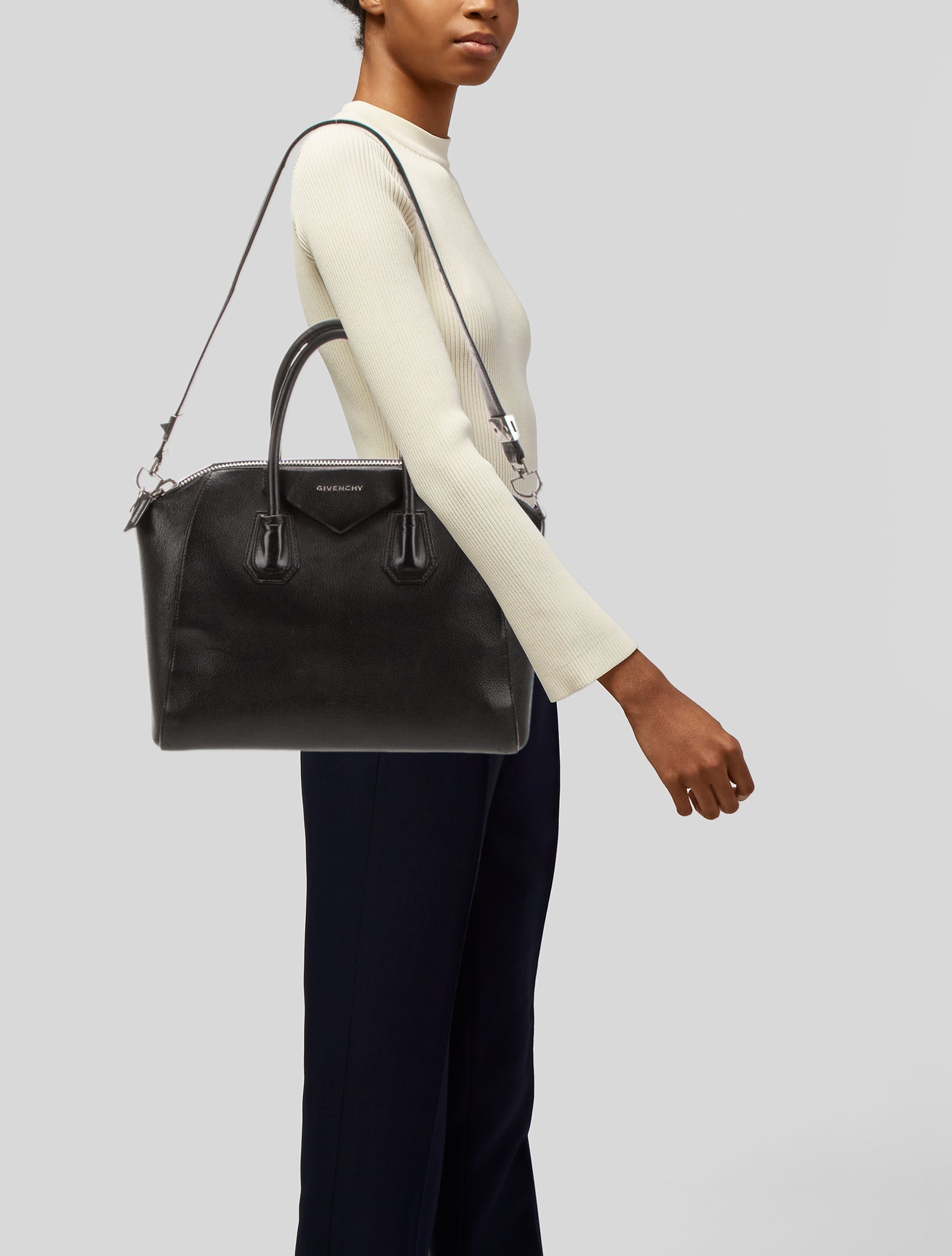 Givenchy Leather Top Handle Bag