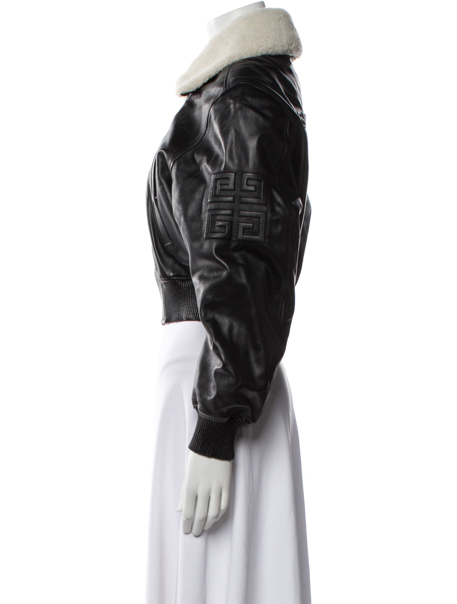 Givenchy Leather Fur Jacket