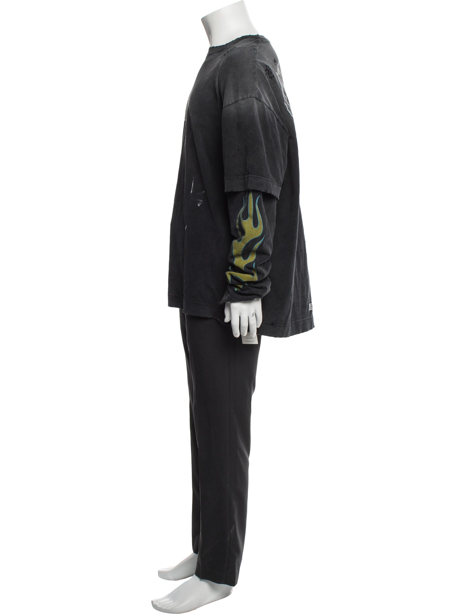 Givenchy Graphic Print Crew Neck T-Shirt