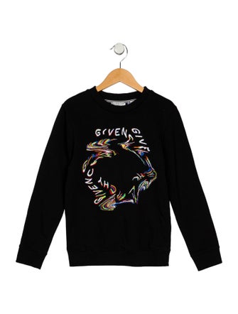 Givenchy Givenchy Girls' Graphic Crewneck Sweater