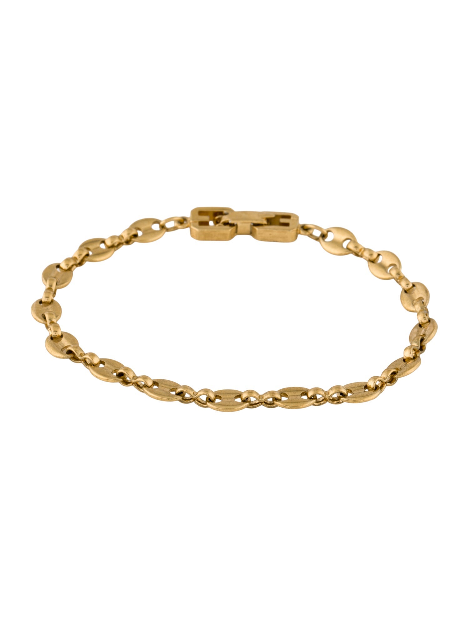 Givenchy Vintage Oval Link Bracelet