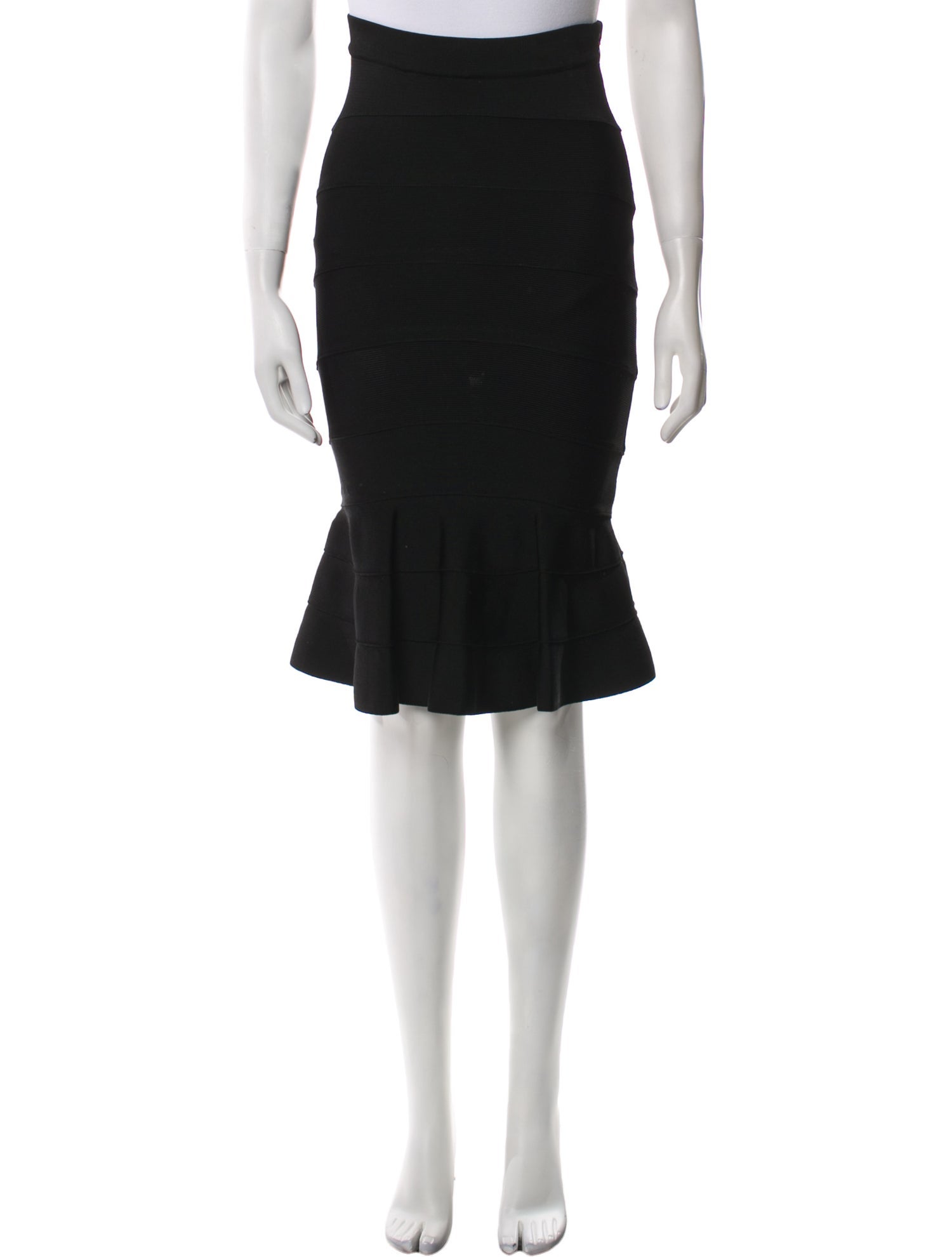 Givenchy Wool Knee-Length Skirt