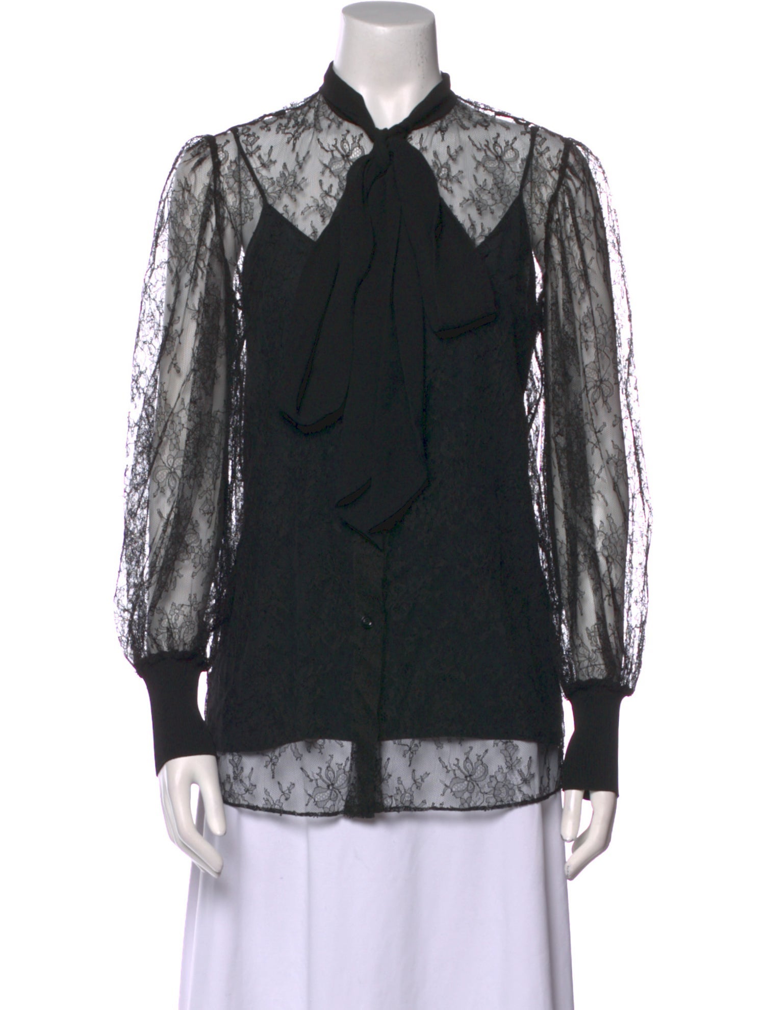 Givenchy Long Sleeve Blouse