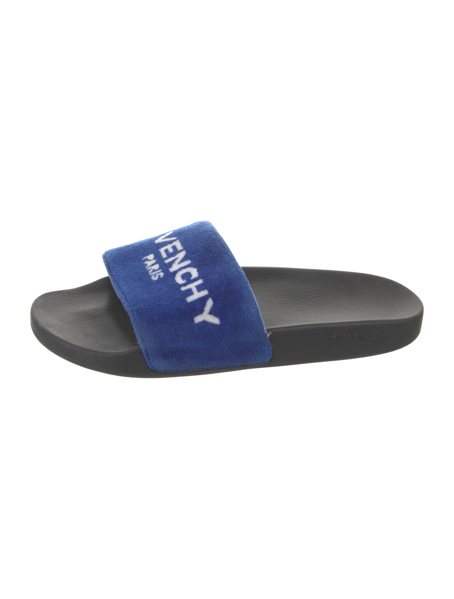 Givenchy Velvet Printed Slides