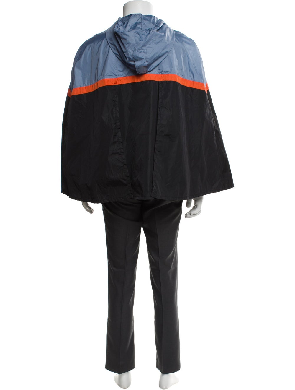 Givenchy Parka Black Colorblock Pattern With Hood… - image 3
