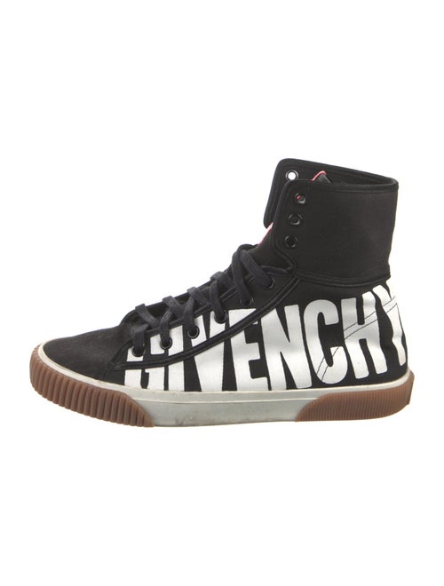 Givenchy Canvas Graphic Print Sneakers