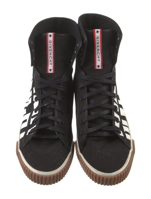 Givenchy Canvas Graphic Print Sneakers