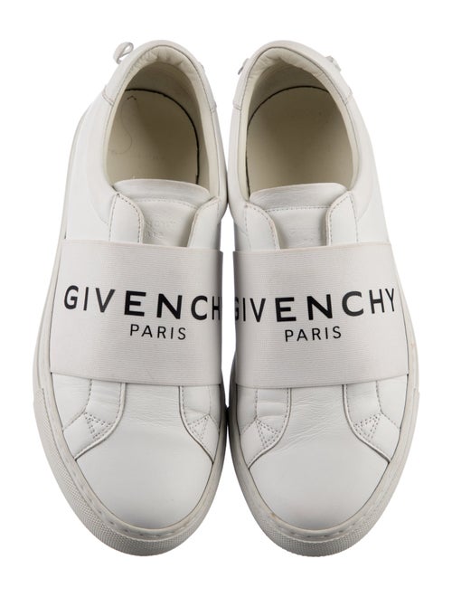 Givenchy Leather Graphic Print Sneakers