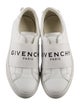 Givenchy Leather Graphic Print Sneakers