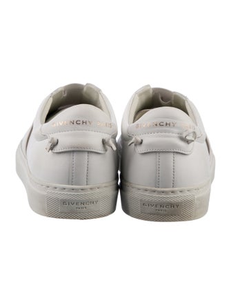 Givenchy Leather Graphic Print Sneakers