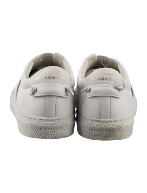 Givenchy Leather Graphic Print Sneakers