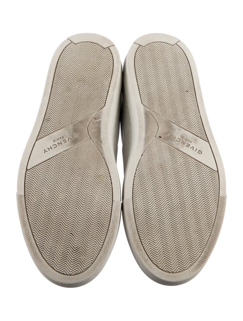 Givenchy Leather Graphic Print Sneakers