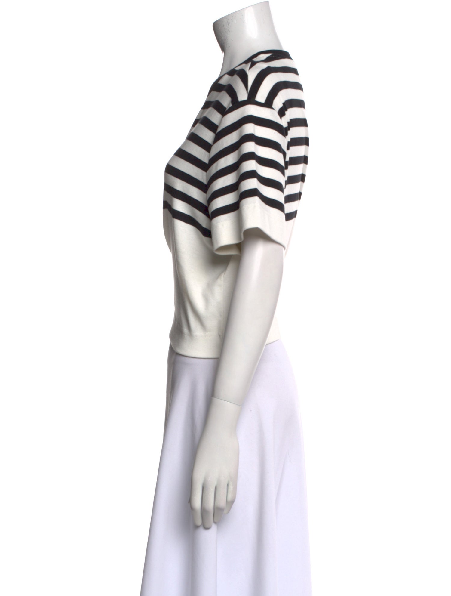 Givenchy Striped Crew Neck T-Shirt