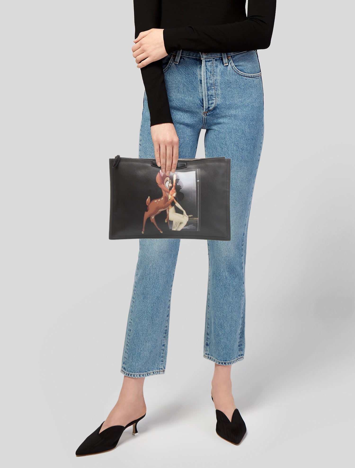 Givenchy x Disney Saffiano Leather Portfolio