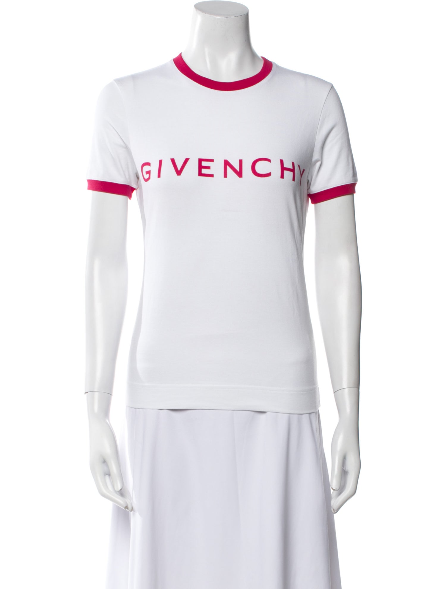 Givenchy Graphic Print Crew Neck T-Shirt