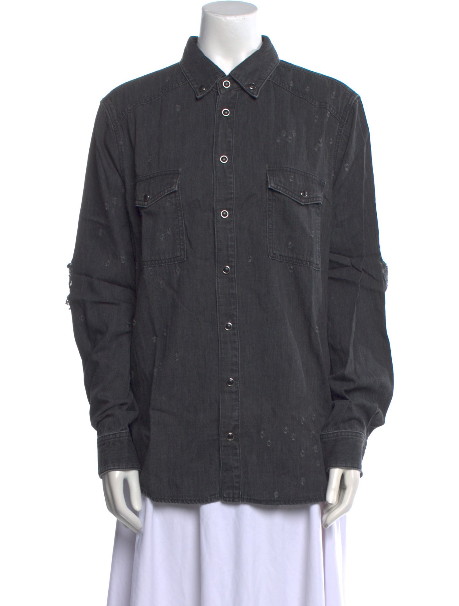 Givenchy Long Sleeve Button-Up Top w/ Tags