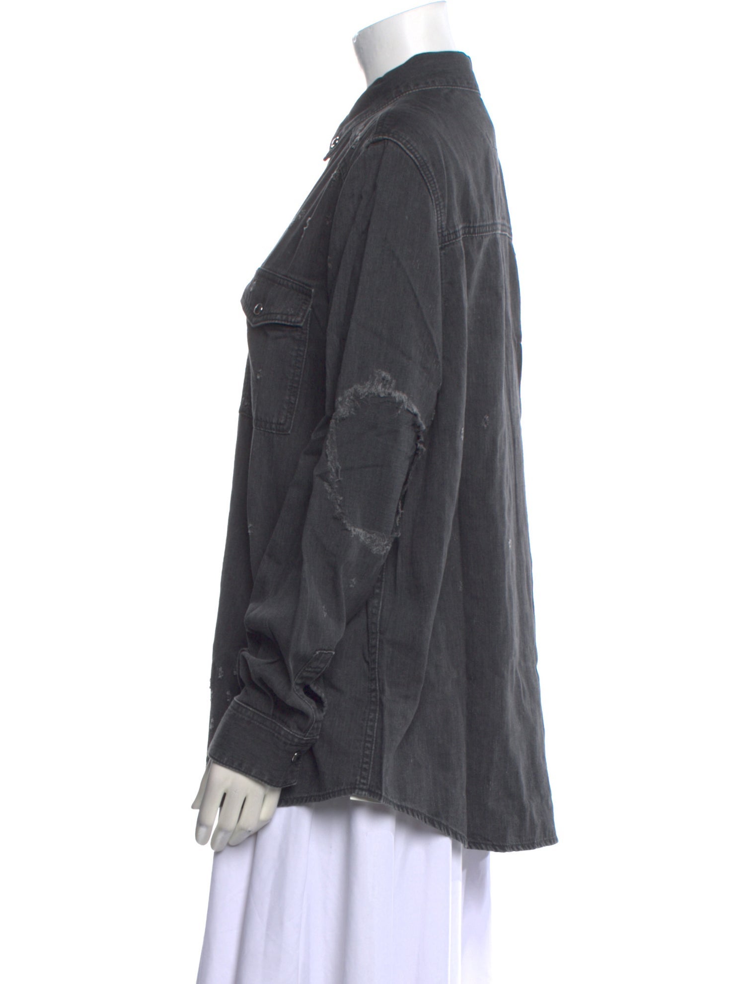 Givenchy Long Sleeve Button-Up Top w/ Tags