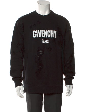 Givenchy Graphic Print Crew Neck Sweatshirt