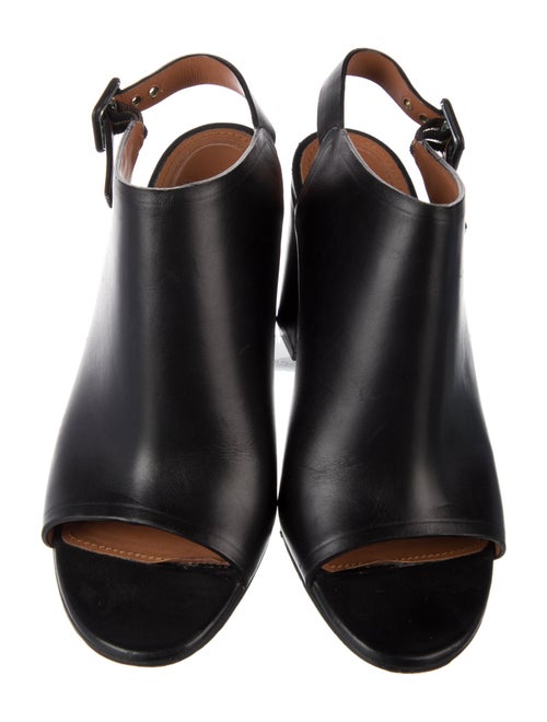 Givenchy Leather Slingback Sandals