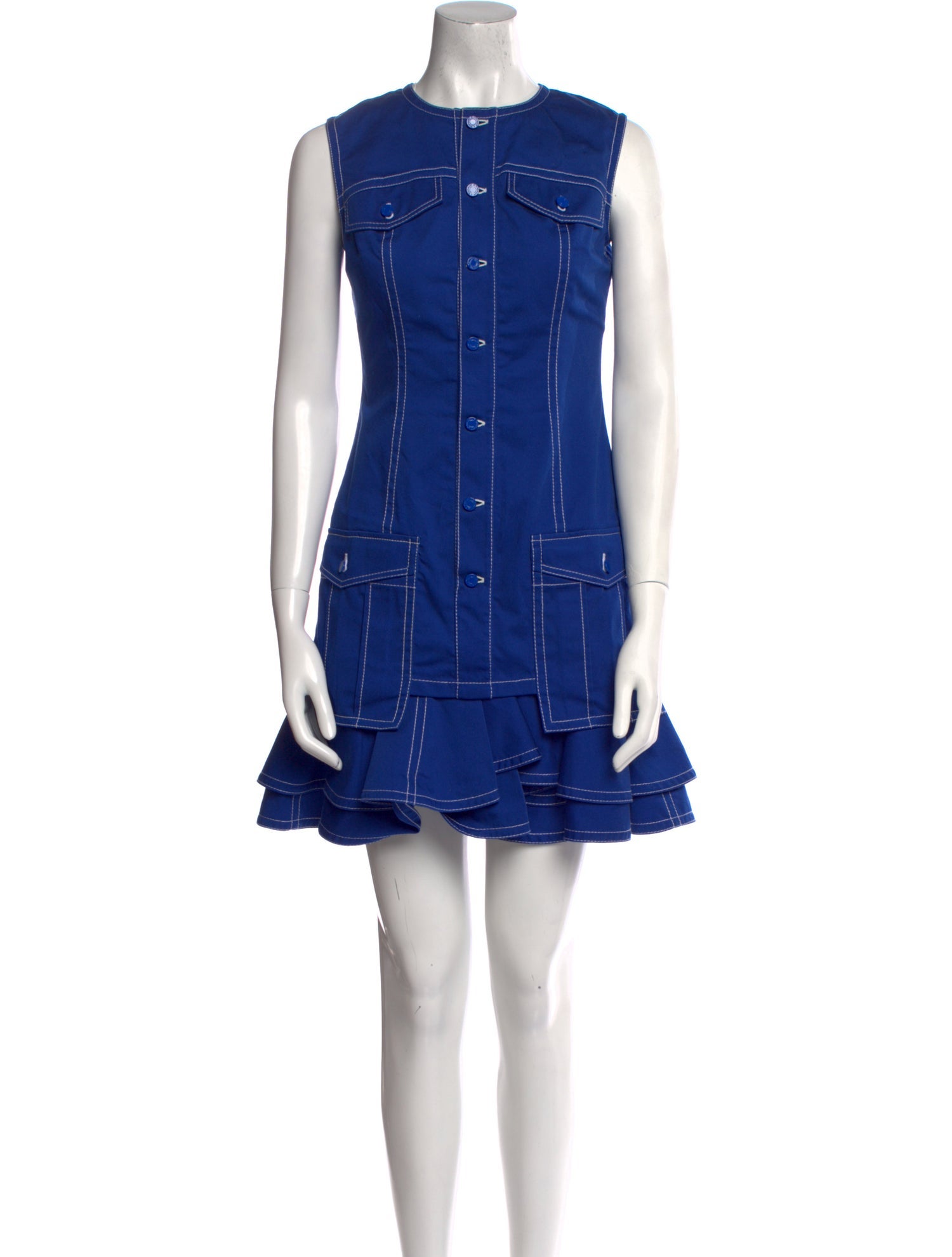 Givenchy Crew Neck Mini Dress