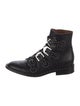 Givenchy Leather Patterned Combat Boots