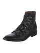 Givenchy Leather Patterned Combat Boots