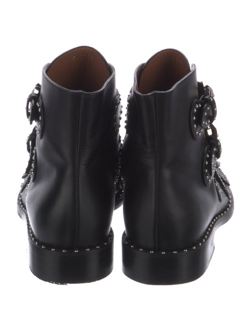 Givenchy Leather Patterned Combat Boots
