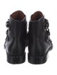 Givenchy Leather Patterned Combat Boots