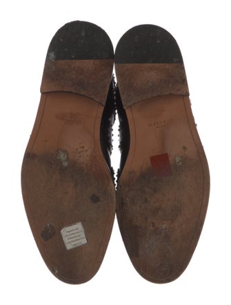 Givenchy Leather Patterned Combat Boots