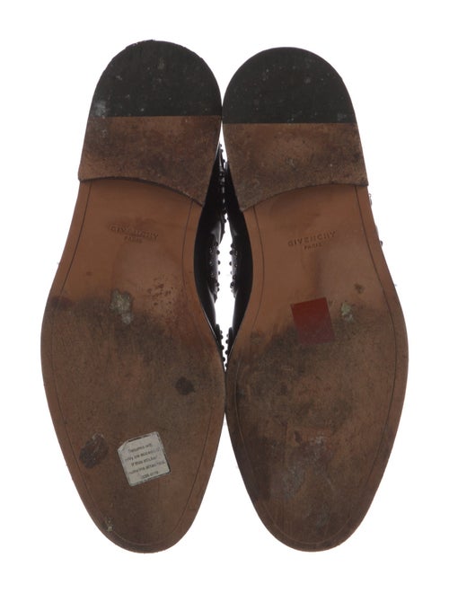 Givenchy Leather Patterned Combat Boots