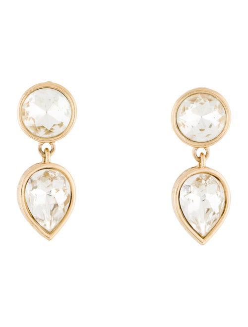 Givenchy Crystal Clip-On Earrings