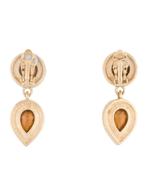 Givenchy Crystal Clip-On Earrings