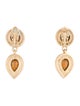 Givenchy Crystal Clip-On Earrings