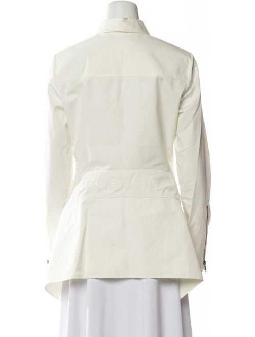Givenchy Long Sleeve Button-Up Top