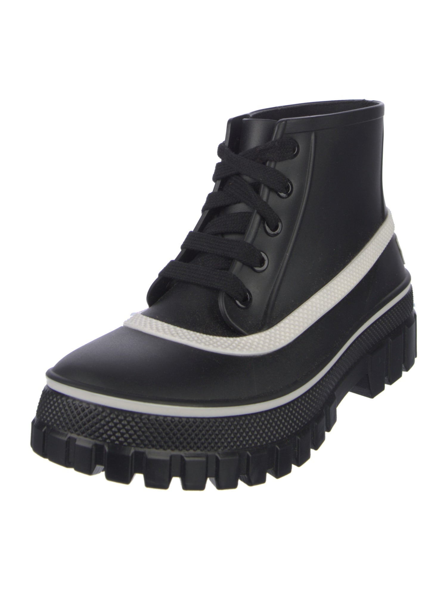 Givenchy Rubber Striped Rain Boots