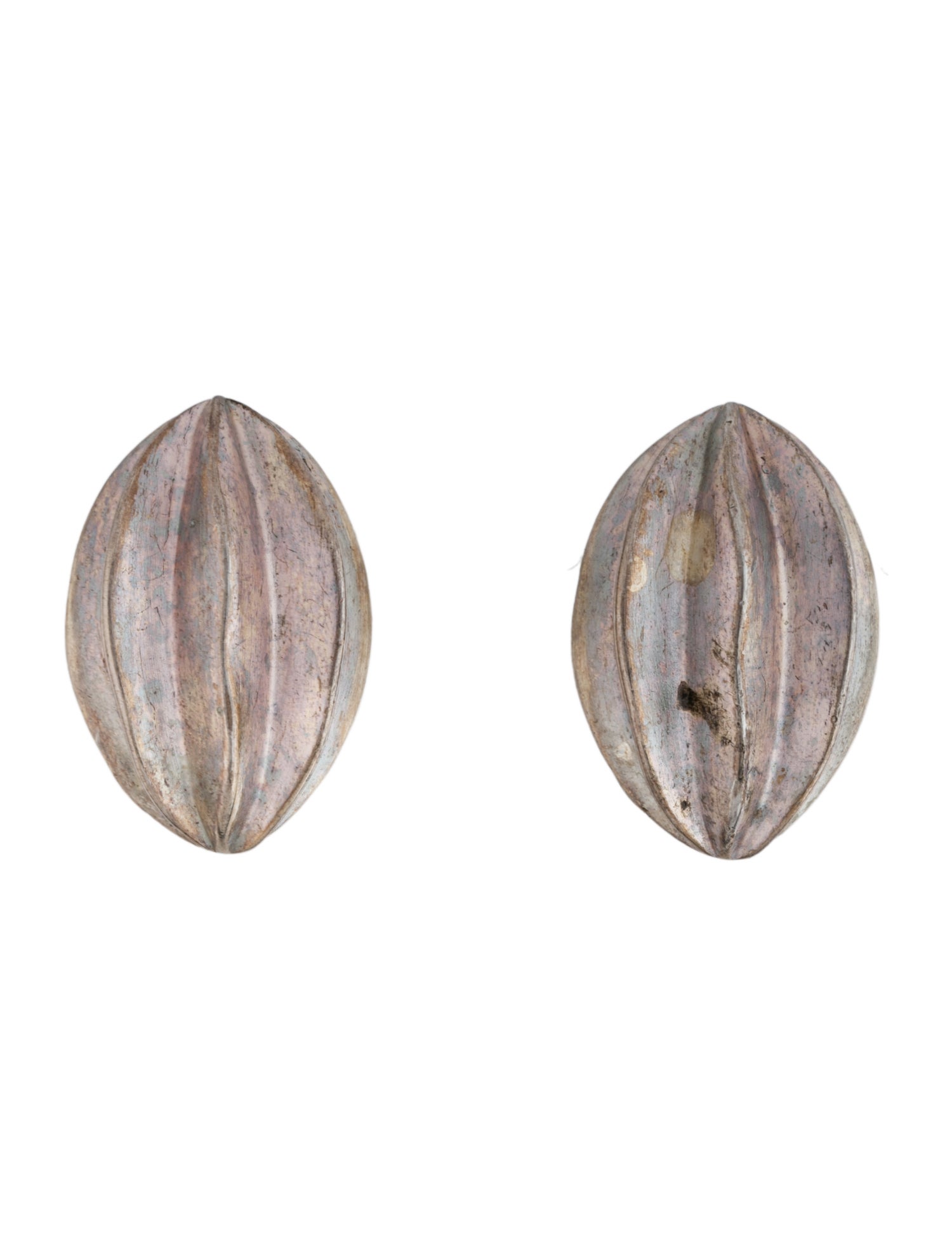 Givenchy Vintage Modernist Clip-On Earrings