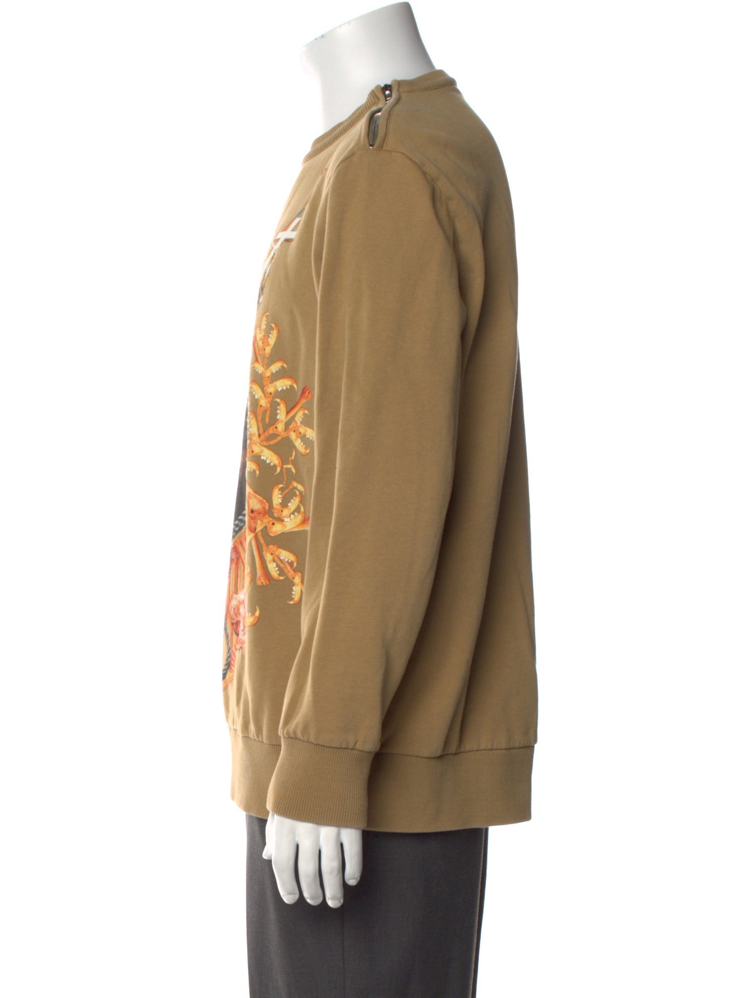 Givenchy Graphic Print Crew Neck Sweatshirt