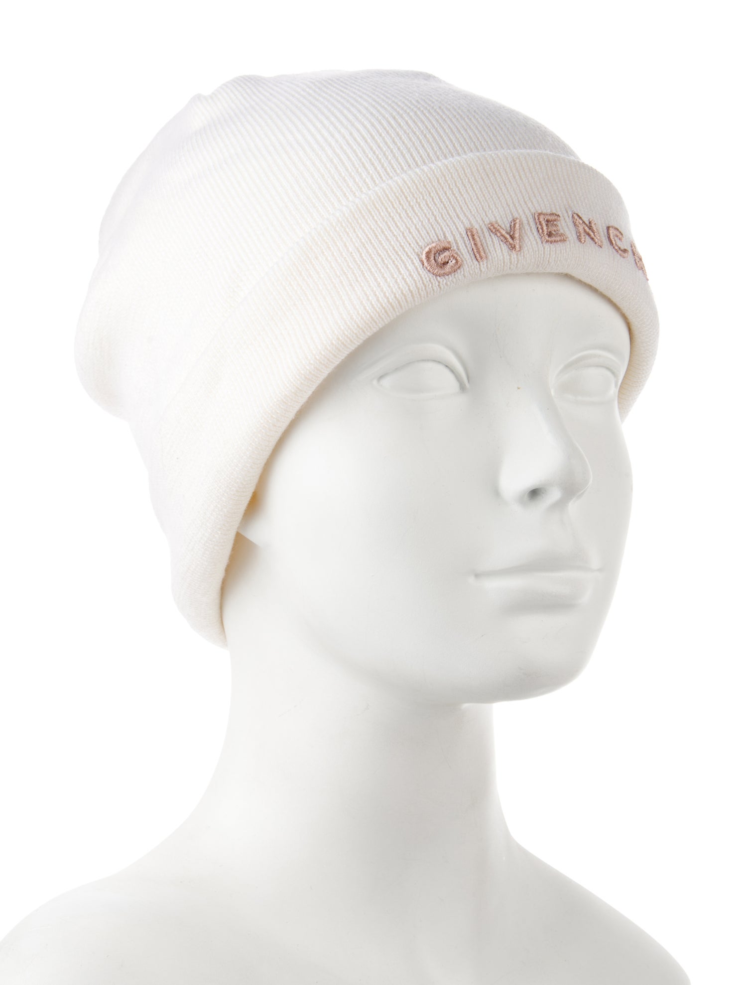 Givenchy embroidered logo knit beanie