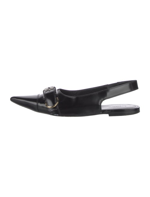Givenchy Leather Slingback Flats