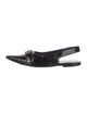 Givenchy Leather Slingback Flats