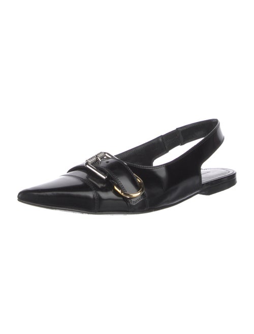 Givenchy Leather Slingback Flats