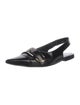 Givenchy Leather Slingback Flats